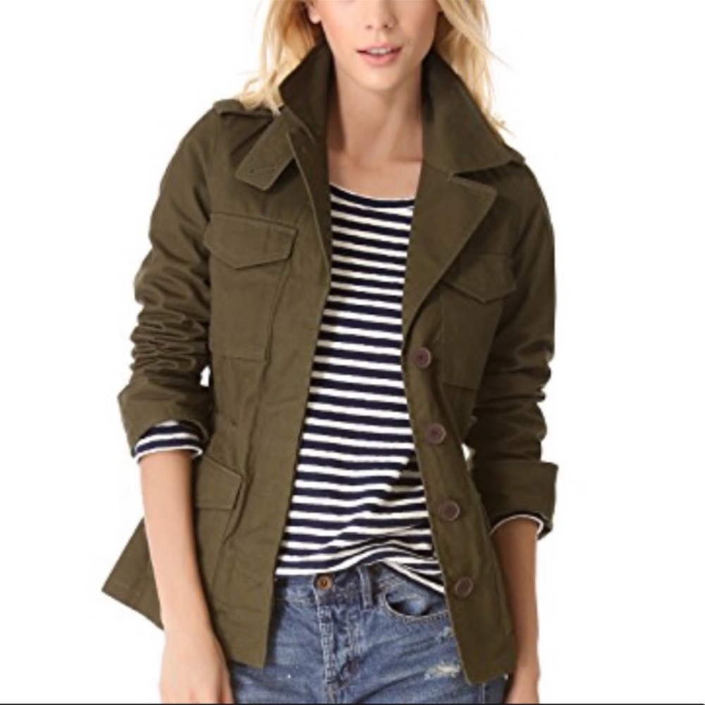 Madewell Outbound Jacket Size M Green